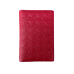 Rhombus Leather Passport Holder Wallet : Secure Travel Essential